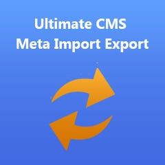 Ultimate CMS Meta Import Export