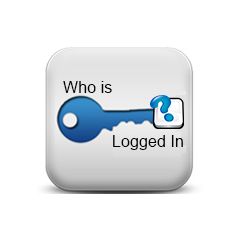 Who is logged in?